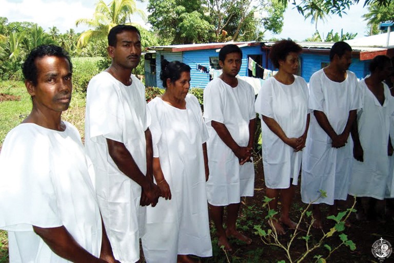The fire of Pentecost in the Pacific islands