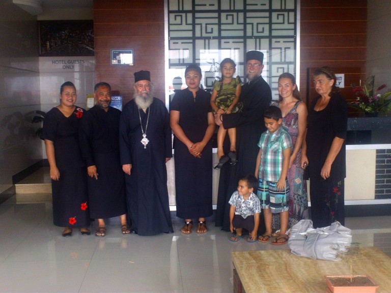 Kingdom of Tonga : Nativity Visit of Orthodox Missionaries to Tonga