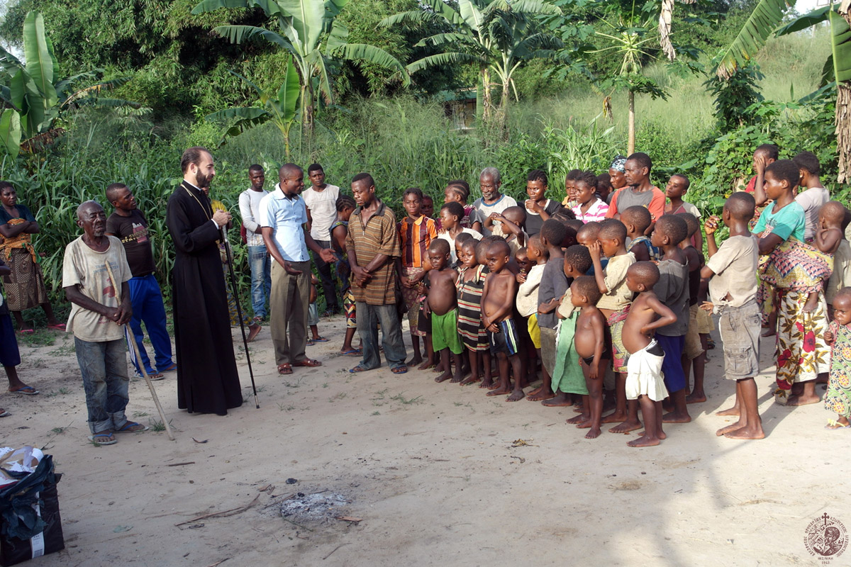 Pastoral visit to the indigenous of Northern Congo