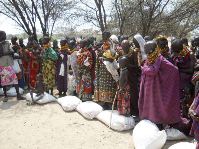 Approaching the Turkana tribe