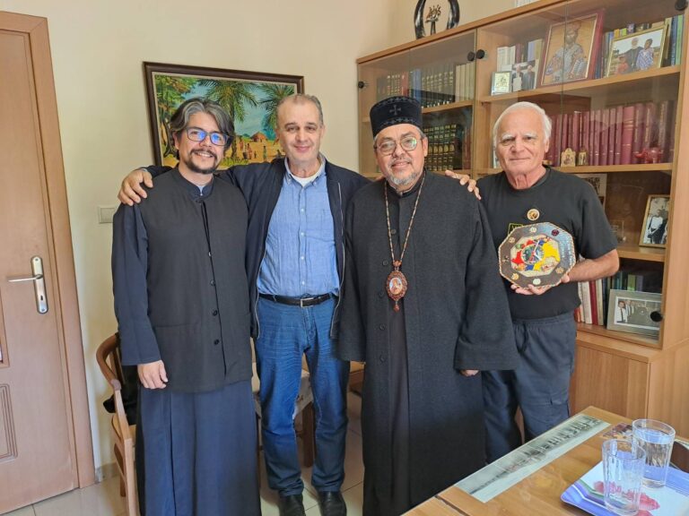 Visit of Bishop Timotheos of Assos to the Fraternity