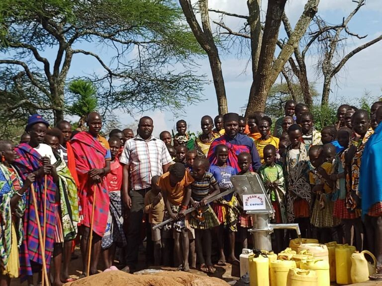 Our New Well in Uganda