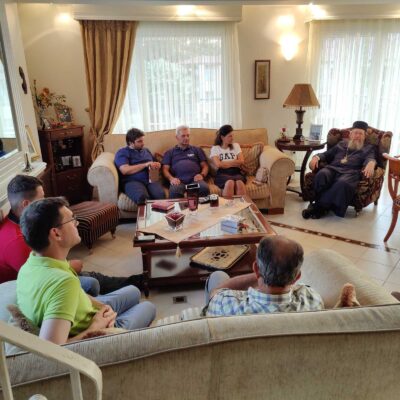 Meeting with Bishop Photios of Malawi