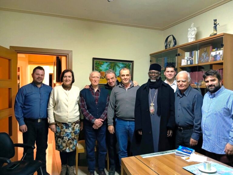 First visit of Bishop Philip of Kisumu to Greece