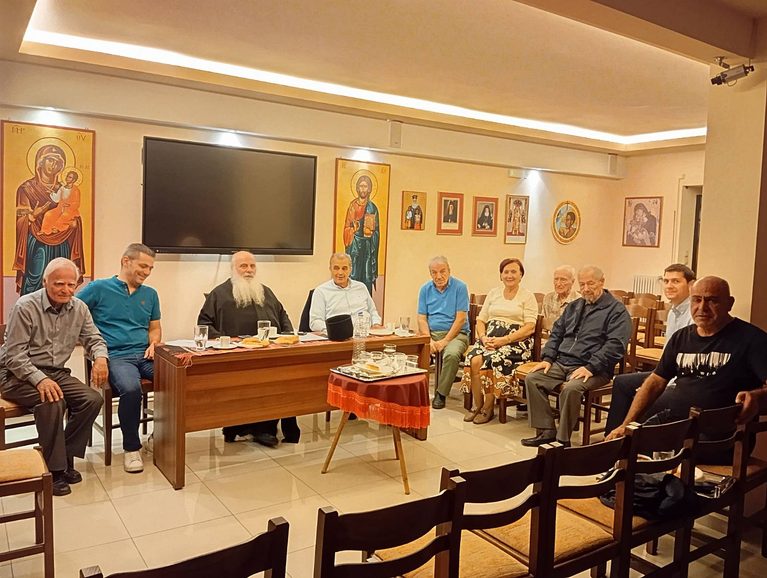 Missionaries Visit the Fraternity’s Offices